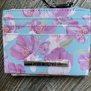 Steve Madden wallets brown and other floral blue/pink
